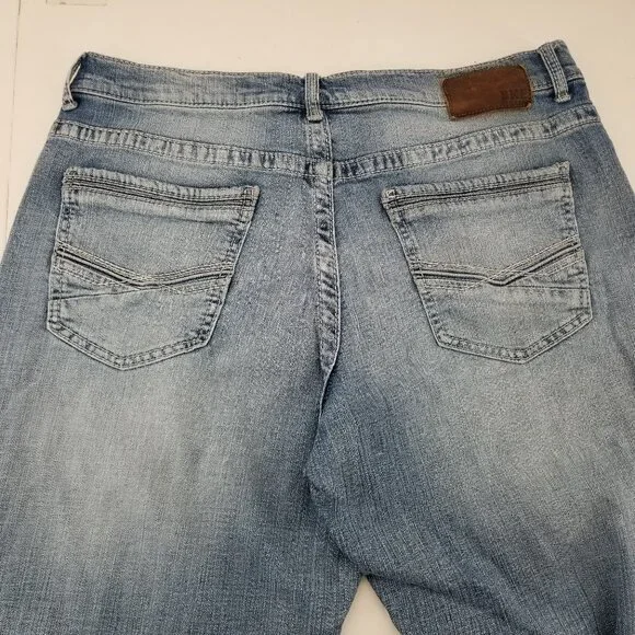 BKE Seth Straight Leg Jeans Men’s  Regular Light Wash 36 X 32 - Picture 3 of 11